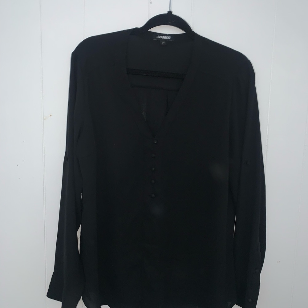 Express sheer blouse